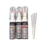 Kit de restauration : peinture, vernis et apprêt en marqueurs universels avec pinceau (20 ml chacun) + 3 micro-pinceaux, idéal pour les dommages très légers. L'apprêt est utilisé lorsque les dommages atteignent le métal.   31,90€ 